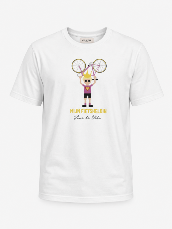 T-shirt mijn fietsheldin