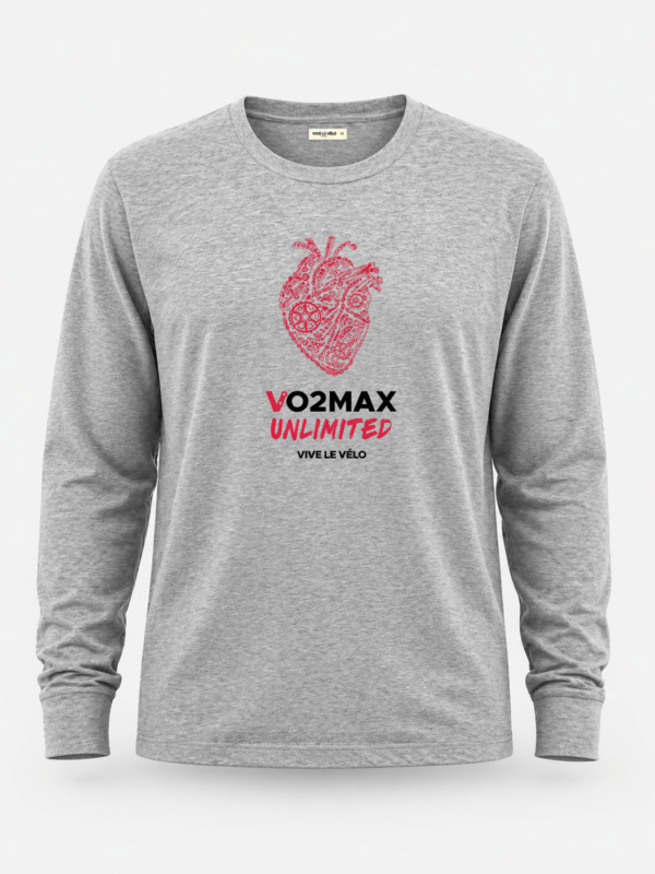 VO2MAX Heart Long Sleeve T-Shirt