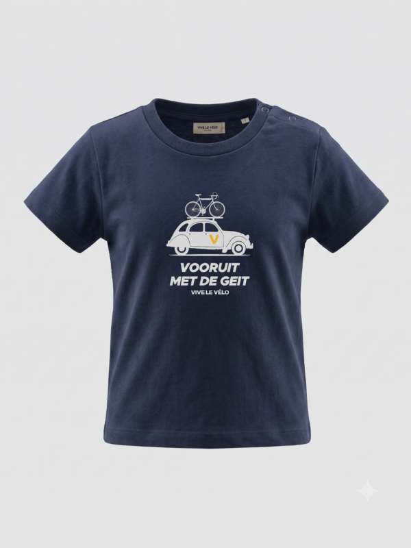 Vooruit met de geit Baby T-Shirt